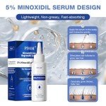 5% Minoxidil for Men Hair Growth Serum - Minoxidil for Women Serum with Biotin for Thicker & Healthier, Topical Minoxidil for Men Restore Fuller Beard & Hair Growth Oil Unisex 3.38 FL OZ for 3 Months