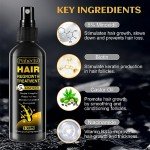 5% Minoxidil for Men and Women Hair Growth Serum - Castor Oil & Biotin Hair Growth Spray Hair Regrowth Treatment for Scalp Hair Loss Hair Thinning For Thicker Longer Fuller Healthier Hair 100Ml
