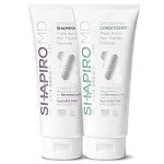 Shapiro MD Hair Growth Experts Hair Loss Shampoo and Conditioner, DHT Fighting Vegan Formula for Thinning Hair Developed by Dermatologists, Experience Healthier, Fuller & Thicker Looking Hair