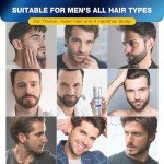 5% Minoxidil for Men Foam Hair Growth - Minoxidil Foam Hair Regrowth Treatment for Men, Topical Hair Loss Treatments, Extra Strength Thicker & Fuller Hair, 1 Month Supply, 2.11 oz
