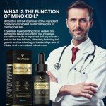 5% Minoxidil Hair Growth for Men and Women: Biotin Hair Growth Serum for Hair Loss, Thinning, and Faster Regrowth Treatment - 60ML