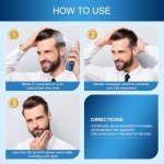 Minoxidil for Men Hair Growth Spray - 5% Topical Hair Regrowth Treatment for Thinning Hair and Beard Growth, Extra Strength Hair Loss Solution (2 Pack)