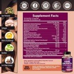 Hair Growth Vitamins for Women | Biotin 10,000mcg, Collagen, Patented OptiMSM®, goMCT®, Saw Palmetto | Naturally Regrow Stronger & Healthier Hair, Skin and Nails | Stops Hair Loss | 60 Day Supply