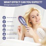 Laser Therapy Hair Growth Comb,Laser Hair Growth Device Electric Scalp Massager, promote hair growth in women and men