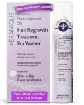 Keranique Women's 5% Topical Minoxidil Foam – Hair Regrowth Scalp Treatment with Powerful NutriGrow blend - Supports Thicker, Fuller, Healthier Hair & Scalp