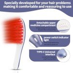 Laser Therapy Hair Growth Comb,Laser Hair Growth Device Electric Scalp Massager, promote hair growth in women and men