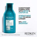 Redken Extreme Length Conditioner | Infused With Biotin and Castor Oil | For Hair Growth | Fortifies, Strengthens & Conditions Hair