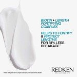 Redken Extreme Length Conditioner | Infused With Biotin and Castor Oil | For Hair Growth | Fortifies, Strengthens & Conditions Hair