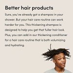 hims Thick Fix Hair Thickening Shampoo for Men, 2 Pack - Hair Loss Shampoo with Saw Palmetto and Niacinamide - No Parabens or Sulfates, Vegan and Cruelty Free - Eucalyptus Grove - 2 x 6.4 fl oz
