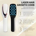 Laser Therapy Hair Growth Comb,Hand-held comb-shaped low level laser therapy device that emits laser light designed to promote hair growth in women and men