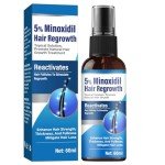 rubvil 5% Μiпοxidīl for Men and Women, Hair Growth Serum Spray for Stronger, Thicker and Longer Hair Regrowth, Hair Loss and Thinning Hair Loss Treatment