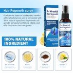 rubvil 5% Μiпοxidīl for Men and Women, Hair Growth Serum Spray for Stronger, Thicker and Longer Hair Regrowth, Hair Loss and Thinning Hair Loss Treatment