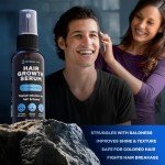 Hair Growth Serum, 5% Minохidil & Biоtin for Men and Women, Stop Hair Loss and Thinning, Natural Organic Growing Spray for Hair Regrowth, All Hair Types, 2 Fl Oz