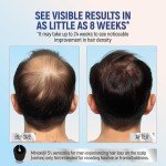 Taro Minoxidil Topical Aerosol Foam, 5%, Hair Regrowth 4 Months Treatment for Men, 2.11 oz (4 Pack)