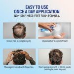 Taro Minoxidil Topical Aerosol Foam, 5%, Hair Regrowth 4 Months Treatment for Men, 2.11 oz (4 Pack)