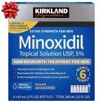 Minoxidil-5% Extra Strength Hair Regrowth for Men, 6 Month Supply