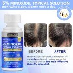 Minoxidil for Men-5% Extra Strength Hair Regrowth for Men Treatment-5% Topical Solution-Dropper Applicator Included -Minoxidil for Women-Stop Thinning & Hair Loss (1pcs)