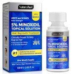 Minoxidil for Men-5% Extra Strength Hair Regrowth for Men Treatment-5% Topical Solution-Dropper Applicator Included -Minoxidil for Women-Stop Thinning & Hair Loss (1pcs)
