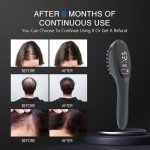 Jitesy Laser Therapy Hair Growth Comb, Red Light Therapy for Hair Growth, FDA Cleared Laser Comb System, Hair Loss, Hair Thinning & Alopecia Treatment for Men & Women Homeuse