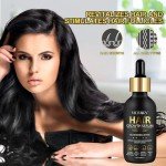 5% Minoxidil for Men and Women - Biotin Hair And Beard Growth Serum & 5% Minoxidil Treatment for Stronger Thicker Longer – Natural Growth Thickening Treatment - Stop Thinning & Hair Loss-1Month supply
