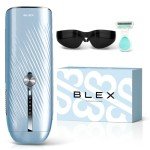 Blex Laser Hair Removal for Women and Men, IPL Laser Hair Removal Device with Permanent Results, Effective in 2 Weeks, Ultra-Fast 0.2s Light Emission, Painless at-home Hair Remover