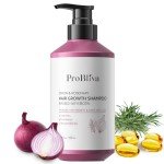 Onion & Rosemary Hair Growth Shampoo: Biotin Infused Shampoo for Hair Loss and Thinning Hair - Promotes Healthier, Thicker and Stronger Hair for Women and Men (16.9 Fl Oz (Pack of 1))