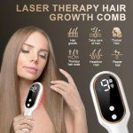 Laser Hair Growth Comb-Red Light Therapy, Laser Therapy Device Promote Hair Growth and Treatment of Alopecia