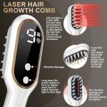 Laser Hair Growth Comb-Red Light Therapy, Laser Therapy Device Promote Hair Growth and Treatment of Alopecia