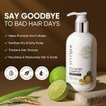 Svvimer Rice Water Hair Growth Shampoo - Biotin Thickening Shampoo for Hair Loss and Thinning Hair - Sulfate Free for Women and Men 10 Fl Oz (Pack of 1)