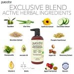 PURA D'OR Deep Moisturizing Biotin Conditioner Thickens, Softens, & Moisturizes Dry, Frizzy, Damaged Hair w/Argan Oil, Pumpkin, Rosemary, Honeysuckle, Vitamin E, Men & Women, 16oz