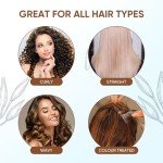 Svvimer Rice Water Hair Growth Shampoo - Biotin Thickening Shampoo for Hair Loss and Thinning Hair - Sulfate Free for Women and Men 10 Fl Oz (Pack of 1)