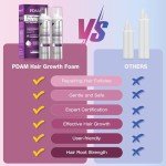 2% Minoxidil for Women Foam Hair Growth - Minoxidil Hair Regrowth Treatment for Women, Topical Solution Hair Loss Treatments, Thicker and Fuller Hair, 2 x 2.11 oz for 2 Months Use