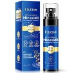 5% Minoxidil for Men and Women Hair Growth, Minoxidil Spray For Beard Growth Serum, Combat Hair Thinning and Loss, Strengthen Regrowth Treatment 3.38 Fl Oz