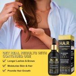 5% Minoxidil for Men and Women Hair Growth Serum, Hair Growth for Men Kit with Minoxidil 5% & Biotin Hair Regrowth Treatment, Natural Hair Growth for Thicker Longer Fuller Healthier Hair 2.02oz