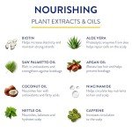 Routine Wellness Anti-Thinning Shampoo for Thinning Hair - Biotin DHT Blocker Women & Men - Color Safe Shampoo for Hair Loss & Healthy Growth - Rose Hips - 14oz