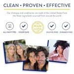 Routine Wellness Anti-Thinning Shampoo and Conditioner Set for Thinning Hair - Biotin DHT Blocker Women & Men - Color Safe Shampoo for Hair Loss & Healthier Growth - Coconut & Vanilla (Pack of 2)