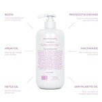 Routine Wellness Anti-Thinning Shampoo for Thinning Hair - Biotin DHT Blocker Women & Men - Color Safe Shampoo for Hair Loss & Healthy Growth - Rose Hips - 14oz