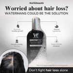 Hair Growth Shampoo & Conditioner set by Watermans - Boost your Growth, Suffering with Hair Problems Try this Award winning combo. Great for female and male hair loss problem.