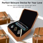 JOVS Laser Hair Removal, 37°F Painless Hair Removal Device with Sapphire Ice-Cooling, 3 in 1 Hair Removal & Skin Rejuvenation for Women and Men, 8 Modes Skin Care for Whole Body, Touch Screen