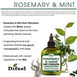 Difeel Rosemary and Mint Oil Root Stimulator with Biotin 2.5 oz. - Hair Growth Scalp Treatment