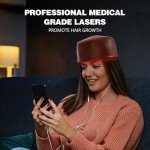 Jitesy Laser Cap, Laser Red Light Therapy for Hair Growth System - FDA Cleared Hair Loss, Hair Thinning & Alopecia Treatment for Men & Women