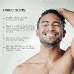 Svvimer Rosemary Hair Growth Shampoo - Thickening Shampoo with Biotin Tea Tree Oil Mint for Hair Loss and Thinning Hair - for Women and Men 11.8 Fl Oz (Pack of 1)