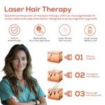 Laser Comb for Hair Growth - Laser Hair Growth Comb, Laser Comb Treatment with Electric Scalp Massager for Hair Loss and Stimulating Hair Growth, Red Light Therapy for Men & Women Hair Growth