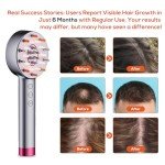 Laser Comb for Hair Growth - Laser Hair Growth Comb, Laser Comb Treatment with Electric Scalp Massager for Hair Loss and Stimulating Hair Growth, Red Light Therapy for Men & Women Hair Growth