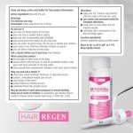 Hair-Regen Advanced 2% Minoxidil For Women, Hair Regrowth Treatment for Thinning Hair, Hair Loss for Women,6 Month Supply, Minoxidil Topical Solution for Thicker Fuller Hair