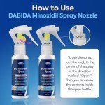 5% Minoxidil for Men, Minoxidil Spray, Minoxidil for Women Hair Growth, Minoxidil for Men Beard Growth, Hair Regrowth for Men, Minoxidil 5 Percent, Hair Loss Treatments for Women 60ml * 3bottles