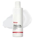 Keeps Hair Regrowth Treatment Mens Conditioner for Fuller, Thicker Looking Hair, 8 oz - Thinning and Hair Growth Conditioner for Men - DHT Blocker - Infused with Biotin, Caffeine, & Saw Palmetto​