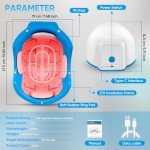 Hair Growth Device, 678nm Red Light Therapy System, Suitable for Thinning Hair, Hair Loss Treatment, Scalp Health Restoration, etc. for Men and Women. Wireless, Hands-free Hair Growth Helmet