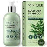 Svvimer Rosemary Hair Growth Shampoo - Thickening Shampoo with Biotin Tea Tree Oil