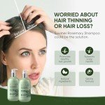 Svvimer Rosemary Hair Growth Shampoo - Thickening Shampoo with Biotin Tea Tree Oil